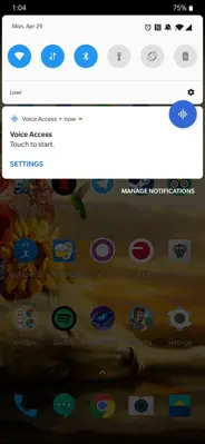 Voice Access android App screenshot 3